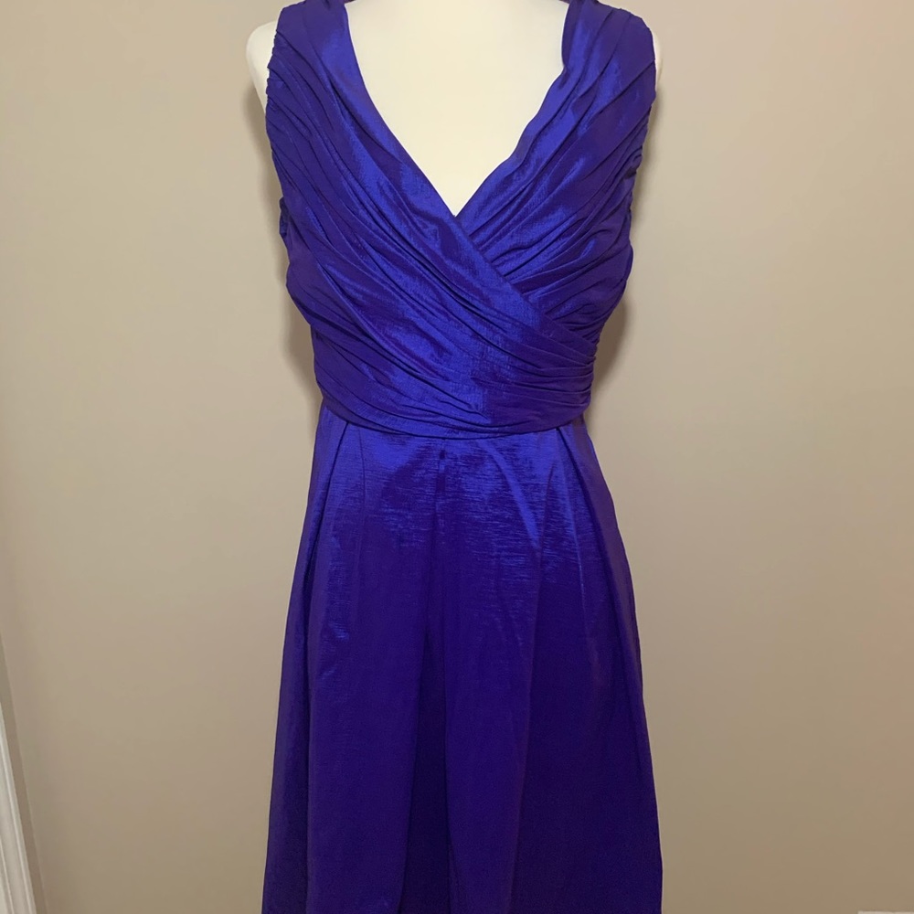 Iridescent Calvin Klein cocktail dress